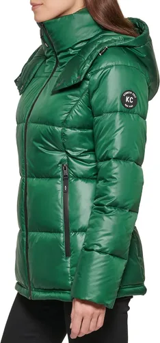 Vista 3 de Kenneth Cole Women's Heavy Weight Down Puffer Jacket