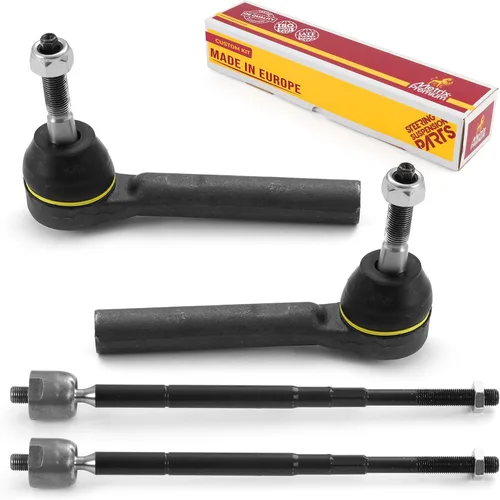Vista 216 de Metrix Premium Chassis Parts - Kit de 4 piezas de extremos de barra de acoplamiento frontal exterior e interior compatible con Nissan Pathfinder