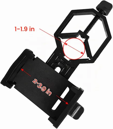 Vista 3 de SVBONY Soporte de adaptador universal para teléfono celular Montura de teléfono telescópico para binocular Monocular Soporte de alcance telescópico