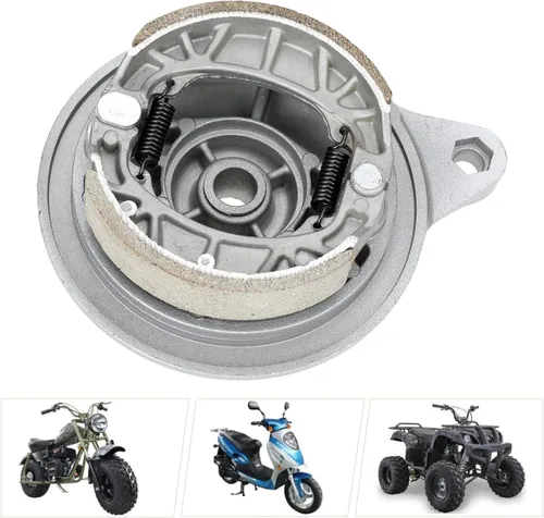 Vista 2 de YOXUFA Reemplazo de zapatas de freno de tambor trasero para Coleman Minibike CT200U BT200X CT200U-EX Baja Warrior MB200 Predator 212cc CRF70 GY6