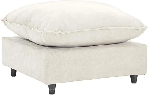 Vista 33 de Iroomy Oversized Modular Sectional Sofa, Chenille Cloud Couch, Deep Comfy Seat, 4-Seater Sofas, Couches, Living Room, Beige