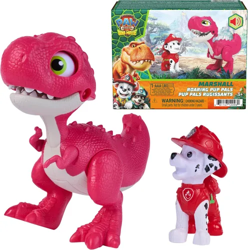 Vista 11 de PAW Patrol The Dino Movie Chase Roaring Pup Pals Action Figures