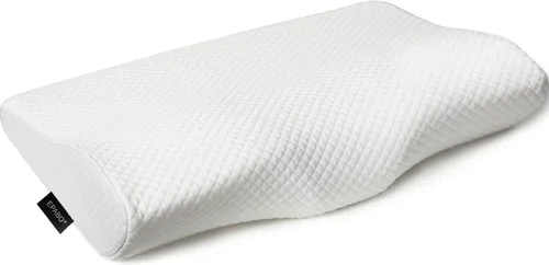 Vista 8 de EPABO - Almohada ortopédica de espuma viscoelástica con contorno para dormir, almohada cervical ergonómica para el dolor de cuello - para dormir