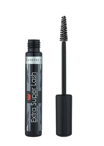 Vista 2 de Máscara Rimmel Extra Super Lash, color negro