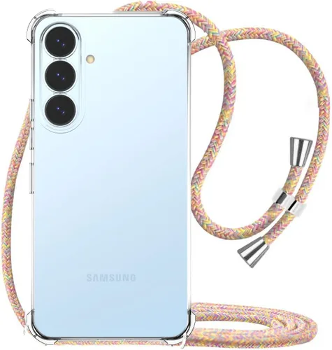 Vista 24 de Funda para teléfono Google Pixel 7 Pro, transparente, ajustable, con cordón para el cuello, para mujeres, niñas, TPU suave, delgada, a prueba