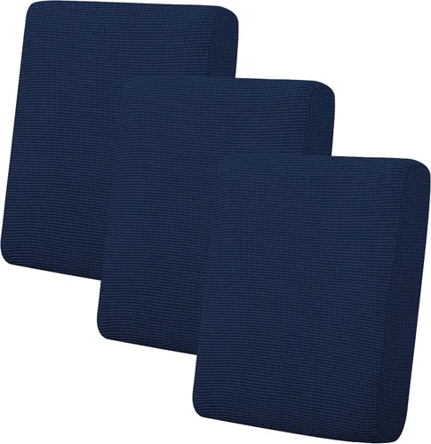 Vista 159 de Easy-Going - Funda de cojín elástica individual para sofá biplaza, sillón, funda de cojín protectora, suave, flexible con parte inferior elástica
