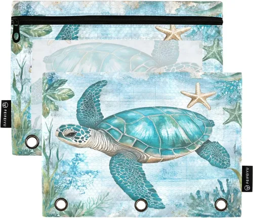 Vista 11 de Linda bolsa de lápices de bailarina para carpeta de 3 anillos, 2 bolsas para lápices con cremallera, estuche transparente con cremallera para Ballet