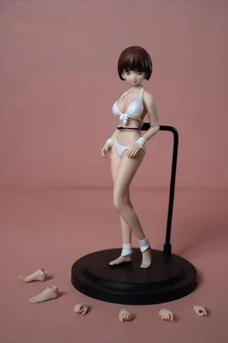 Vista 8 de Figura de acción a escala 1/12, TBLeague T01 T02 T03 T04 T05 cuerpo flexible súper sin costuras femenino de 6 pulgadas, cuerpo de silicona completo