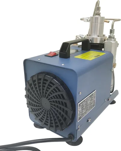 Vista 5 de Bomba de aire eléctrica de alta presión de 30Mpa Presión-temperatura se puede establecer Versión digital inteligente Bomba de compresor de aire