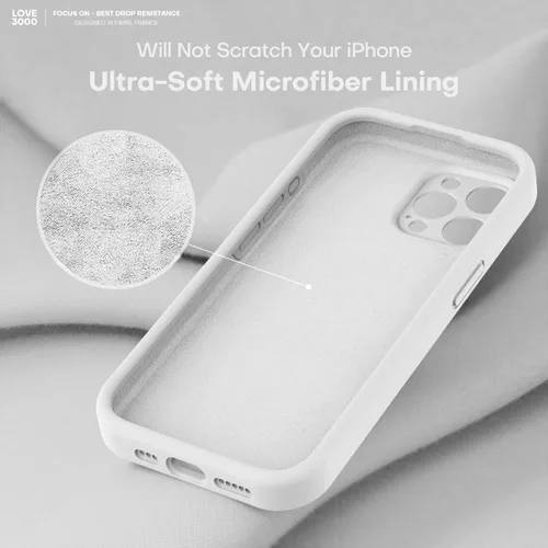 Vista 32 de LOVE 3000 Diseñada para Funda iPhone Air, Silicona Premium [Compatible con Magsafe][Forro de Microfibra Suave Anti-Rayones] Funda Protectora