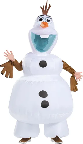 Vista 3 de Frozen Olaf - Disfraz inflable para niños