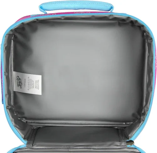 Vista 3 de Bioworld Jojo Siwa You Glow Girl Soft Kit Lonchera térmica de 10 pulgadas