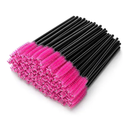 Vista 9 de G2PLUS - 100 cepillos desechables para pestañas, varitas de rímel ajustables Aplicador de maquillaje, carretes de pestañas para extensiones de 100