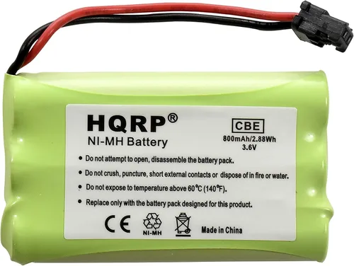 Vista 3 de HQRP Batería de teléfono inalámbrica compatible con Uniden PowerMax 5.8GHz 30878864022, Powermax 2.4 GHz, GE TL26402, GP 80AAALH3BMX, 80AAALH3BMZ
