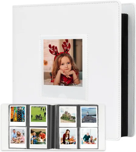 Vista 13 de Álbum de fotos con 256 bolsillos para cámara Fujifilm Instax Wide 300, para álbum de fotos Polaroid 600, álbums para Polaroid Now+ Now OneStep2