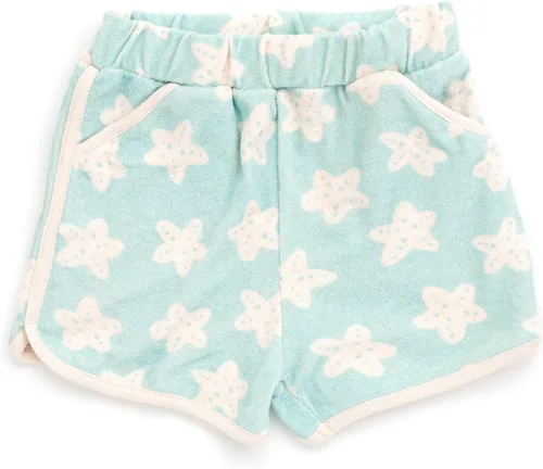 Vista 4 de Disney Minnie Mouse Princess Ariel - Camiseta sin mangas para niñas y pantalones cortos de delfín retro activo para niños pequeños y grandes