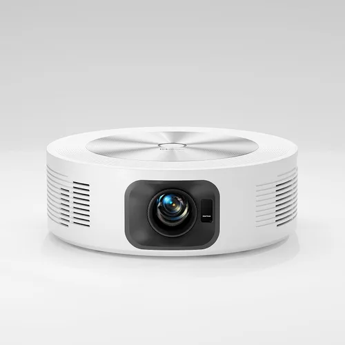 Vista 10 de Google TV con licencia oficial: proyector inteligente 4K con WiFi y Bluetooth, enfoque automático VOPLLS y proyector portátil Keystone
