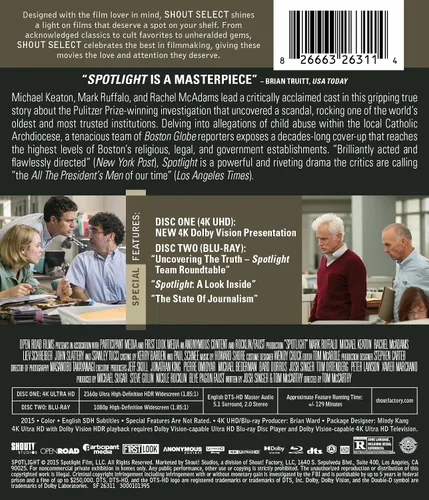Vista 3 de Spotlight - 10th Anniversary Edition 4K Ultra HD + Blu-ray [4K UHD]