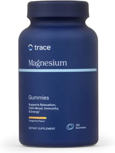 Vista 8 de Gomitas de magnesio para aliviar el estrés (120 unidades) Citrato de magnesio fácil de tomar Ayuda natural para dormir, relajante muscular