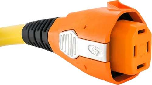 Vista 3 de SmartPlug B50ASSYPB - Conector y entrada de alimentación de muelle de 50 amperios, resistente a la intemperie, para caravana, cámper y barco