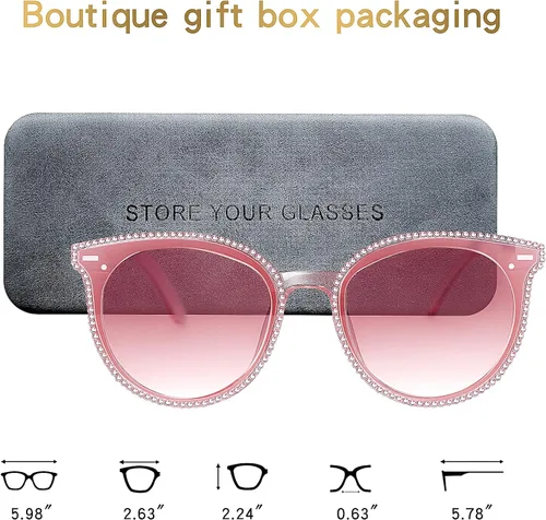 Vista 5 de Shinyeye Gafas de sol de cristal para mujer gafas polarizadas con protección UV