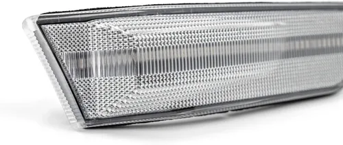 Vista 4 de 2 piezas de luces indicadoras laterales LED ámbar completas para Infiniti G35 coupé Skyline V35 2003-2007, lente transparente, lámpara de señal