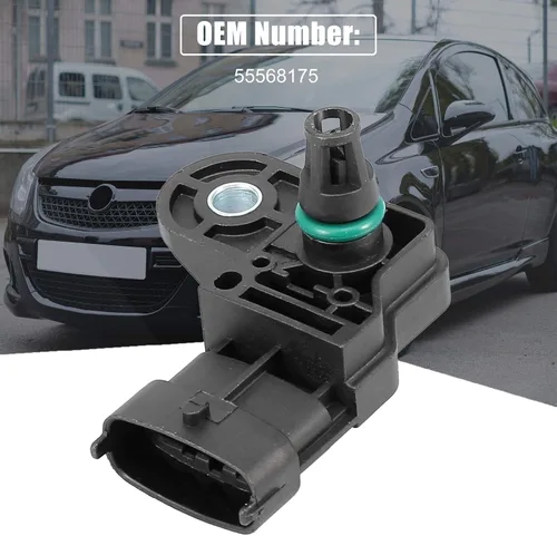 Vista 2 de X AUTOHAUX Sensor MAP de presión absoluta del colector de admisión del coche 55568175 para Chevrolet Sonic 2012-2019