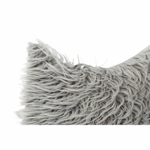 Vista 4 de Alfombra DKD Home Decor Gris Con pelo 60 x 90 x 2 cm