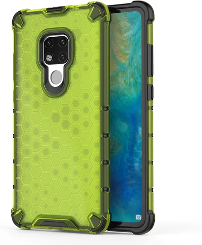 Vista 57 de Pzwoxukhov Funda compatible con Huawei Nova 3i, compatible con Huawei P Smart+ 2018 Honeycomb Anti-Drop Shock-Absorbing Case Negro
