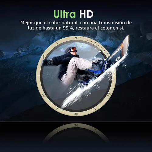 Vista 2 de Protector de pantalla compatible con Amazfit Active 2, antiarañazos, cobertura de pantalla completa 3D, compatible con fundas, HD Ultra, paquete de 3