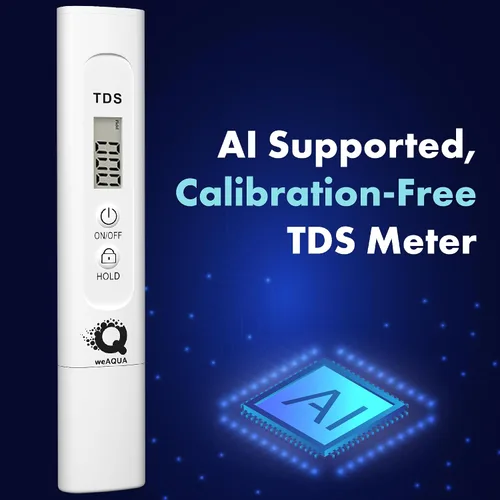 Vista 2 de Medidor TDS Medidor digital de agua - Autocalibración para resultados precisos - Probador de calidad del agua ideal para agua potable, hidroponía