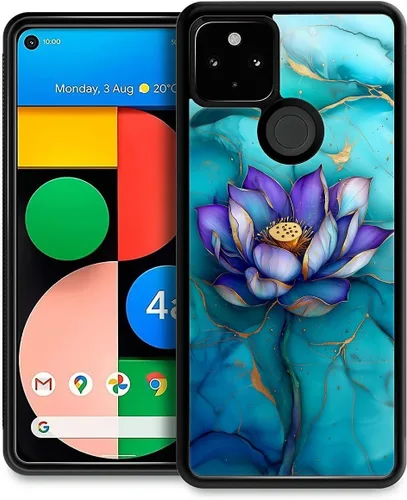 Vista 217 de Compatible con Google Pixel 4A 5G Mobile Case Creative Acrylic Back Panel Silicona Edge Case Slim Protección Especialmente para Google Pixel 4A 5G