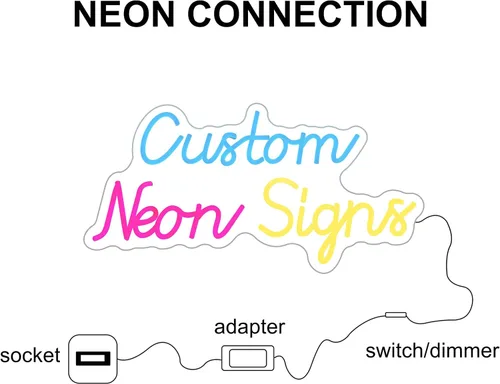 Vista 2 de Accesorios de luz de neón, accesorio Yeeficent para letreros de neón LED (atenuador de tacto)