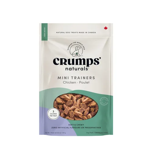 Vista 13 de Crumps' Naturals Mini entrenadores de carne de res semi húmeda 4.7oz