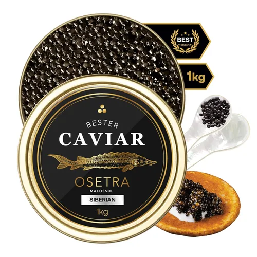 Vista 13 de [Durante la noche garantizada] Caviar de esturión siberiano (lata de 3.53 oz)