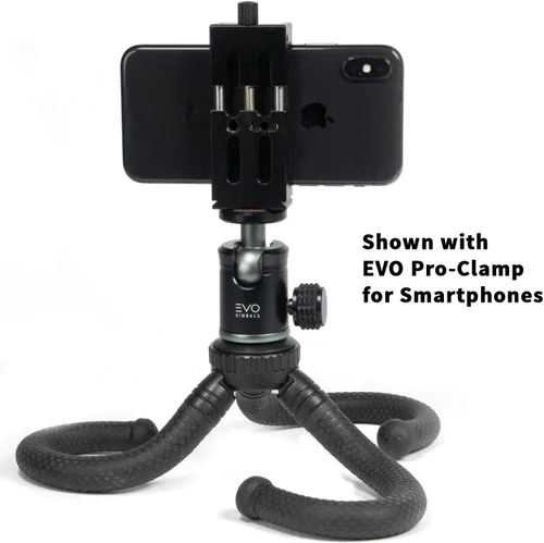 Vista 5 de EVO Gimbals GS-Flex Mini Trípode Flexible de Pierna para Cámaras DSLR y sin espejo de hasta 6.6 lbs Incluye cabezal de bola giratorio de aluminio