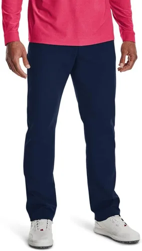 Vista 5 de Under Armour Pantalones Cónicos Ua Drive para Hombres Unisex-Adultos (410) Azul marino medianoche/ Gris halo