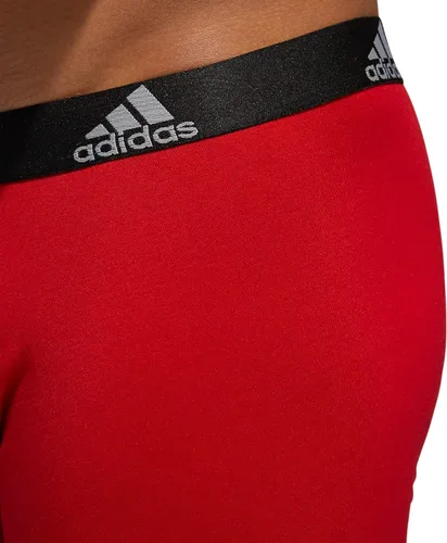 Vista 3 de adidas Men's Stretch Cotton Boxer Brief Underwear (3-Pack)