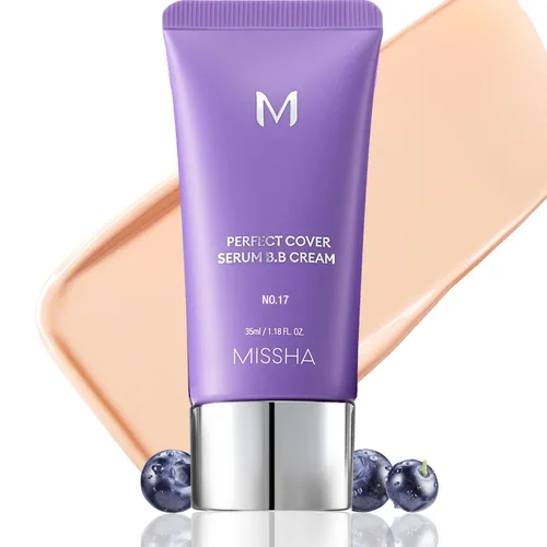 Vista 16 de MISSHA M PERFECT COVER SERUM BB CREAM No.13 Light Fair- Fair with Cool Undertone, BB Cream de Cardi B Pick, tinte para la piel, hidratante tintado