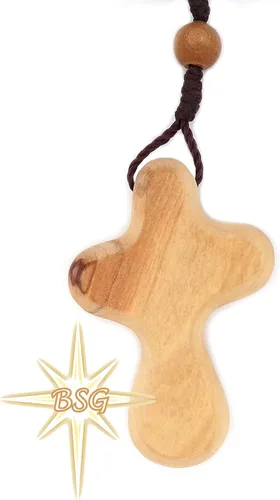 Vista 9 de Rosario personalizado de madera de olivo de Belén, nombre propio, regalos para niños, confirmación, primera comunión, bautismo para niños y niñas.