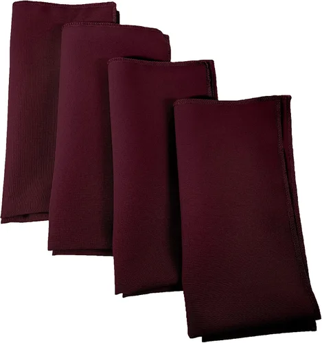 Vista 71 de LA Linen Paquete de 10 servilletas de popelina de poli, servilletas de tela suave, servilletas lavables y reutilizables, servilletas de mesa