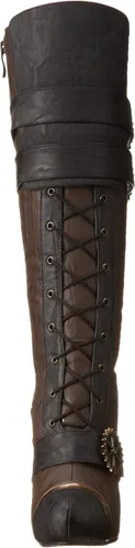Vista 2 de Ellie Shoes Botas Quinley 420 para mujer, Multi Color, talla única