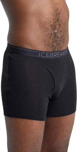 Vista 6 de Icebreaker Merino Boxeadores 175 Everyday Wfly para hombre Negro