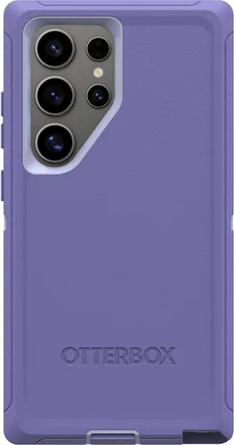 Vista 6 de OtterBox Galaxy S23 Ultra (solo) - Funda Defender Series - Negra, resistente y duradera - con protección de puertos - Solo la funda - Protección