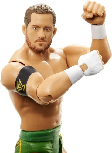 Vista 3 de WWE Kyle O'Reilly - Figura de acción de la serie 124, figura de acción posable de 6 pulgadas, coleccionable para edades de 6 años en adelante
