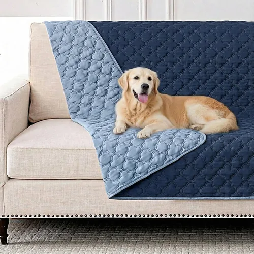 Vista 18 de FunFurry Manta impermeable para perro, funda de sofá lavable para perros, funda reversible para cama de perro, protector de muebles de sofá