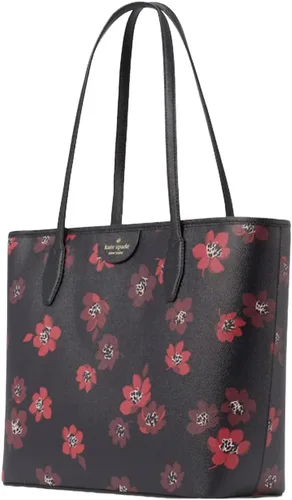 Vista 7 de Kate Spade Harper - Bolso de mano de piel, Negro Floral