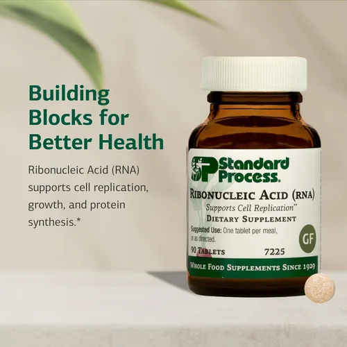 Vista 3 de Proceso estándar ARN de ácido ribonucleico – Apoyo al desarrollo celular – Ayuda a la síntesis de proteínas – Vegano, sin gluten, sin soja y sin