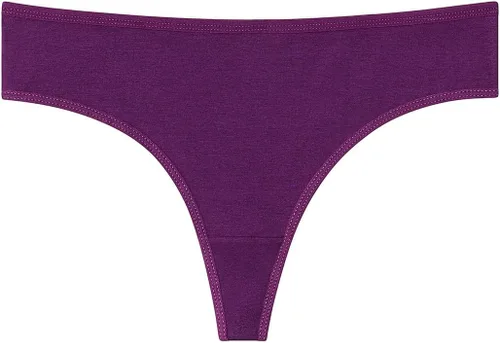 Vista 2 de Nabtos Tangas de algodón para mujer, ropa interior íntima sexy, paquete de 6 o 12