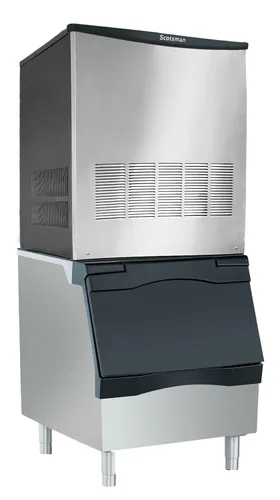 Vista 2 de Scotsman B330P 30" Contenedor de almacenamiento de hielo con 344 lb. Capacidad de almacenamiento, NSF